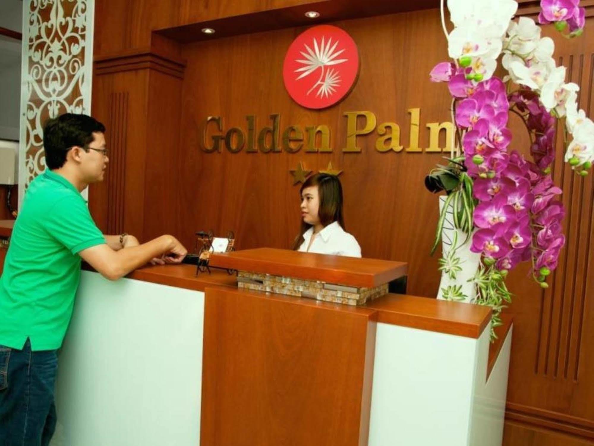 הו צ'י מין סיטי Golden Palm Hotel מראה חיצוני תמונה
